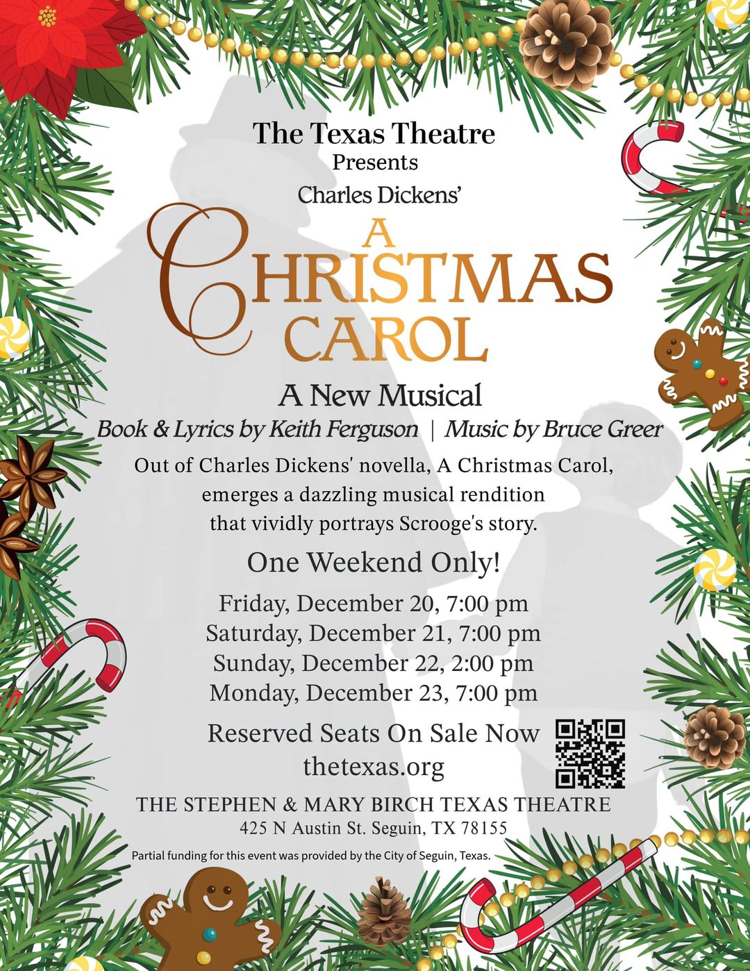 A Christmas Carol, A New Musical by Texas Theatre