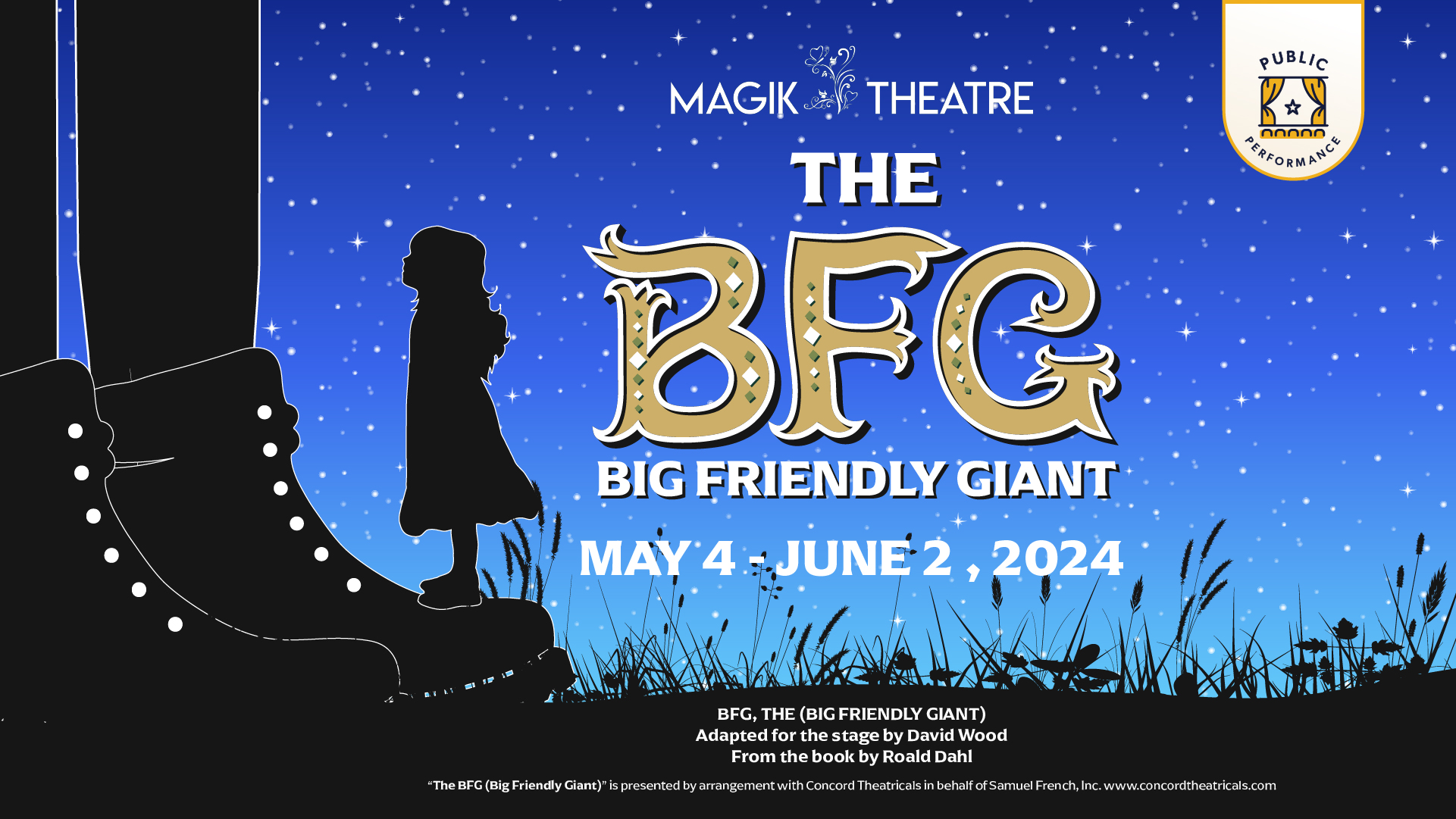 The BFG (Big Friendly Giant) by Magik Theatre