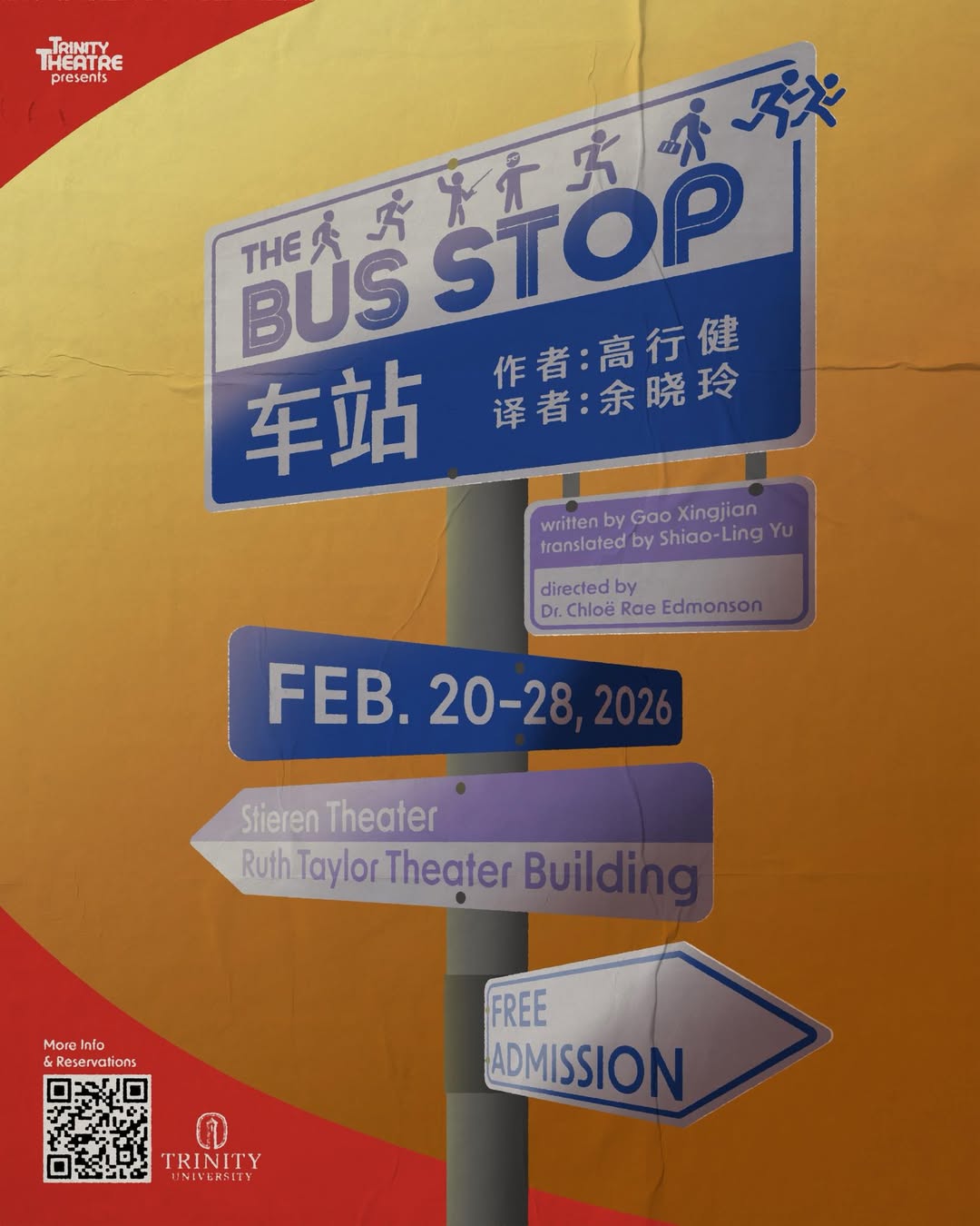 The Bus Stop by Trinity University