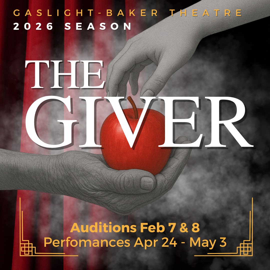 CTX4316. Auditions for The Giver, by Gaslight Baker Theatre, Lockhart