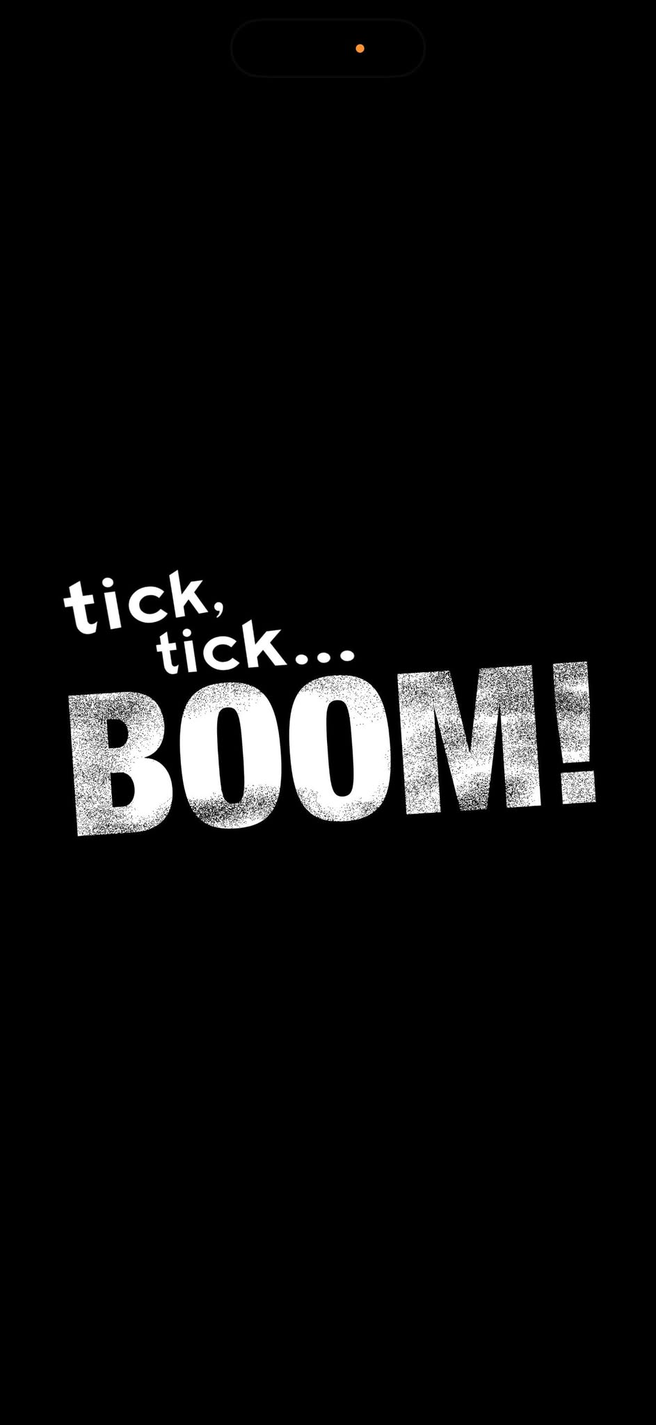 Tick, tick . . . BOOM! by Aurora Arts Theatre