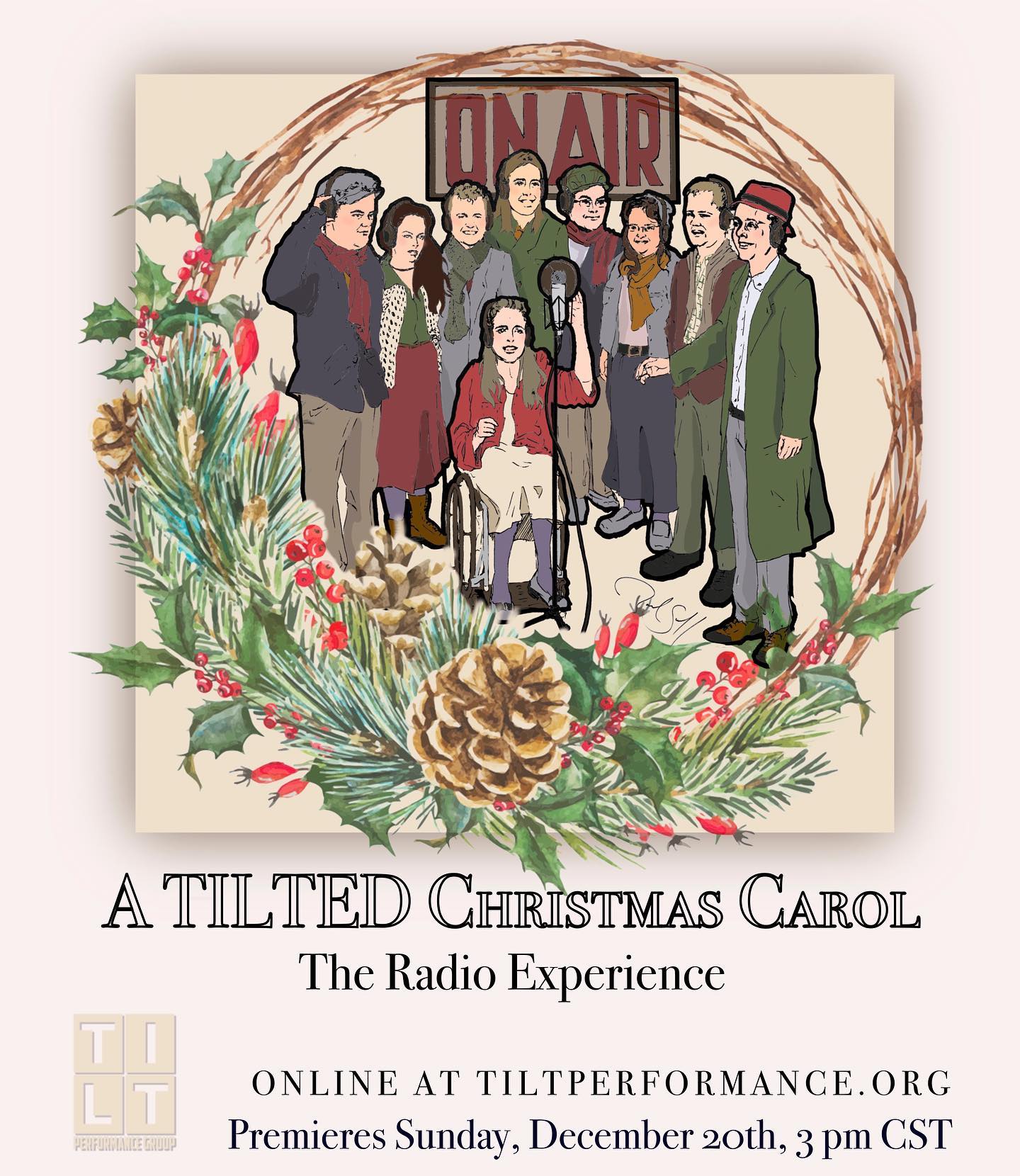 A Tilted Christmas Carol - The Radio Experience by TILT Performance Group