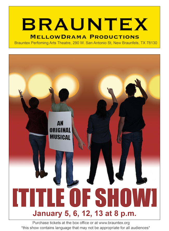 [title of show] by Mellow Drama Productions