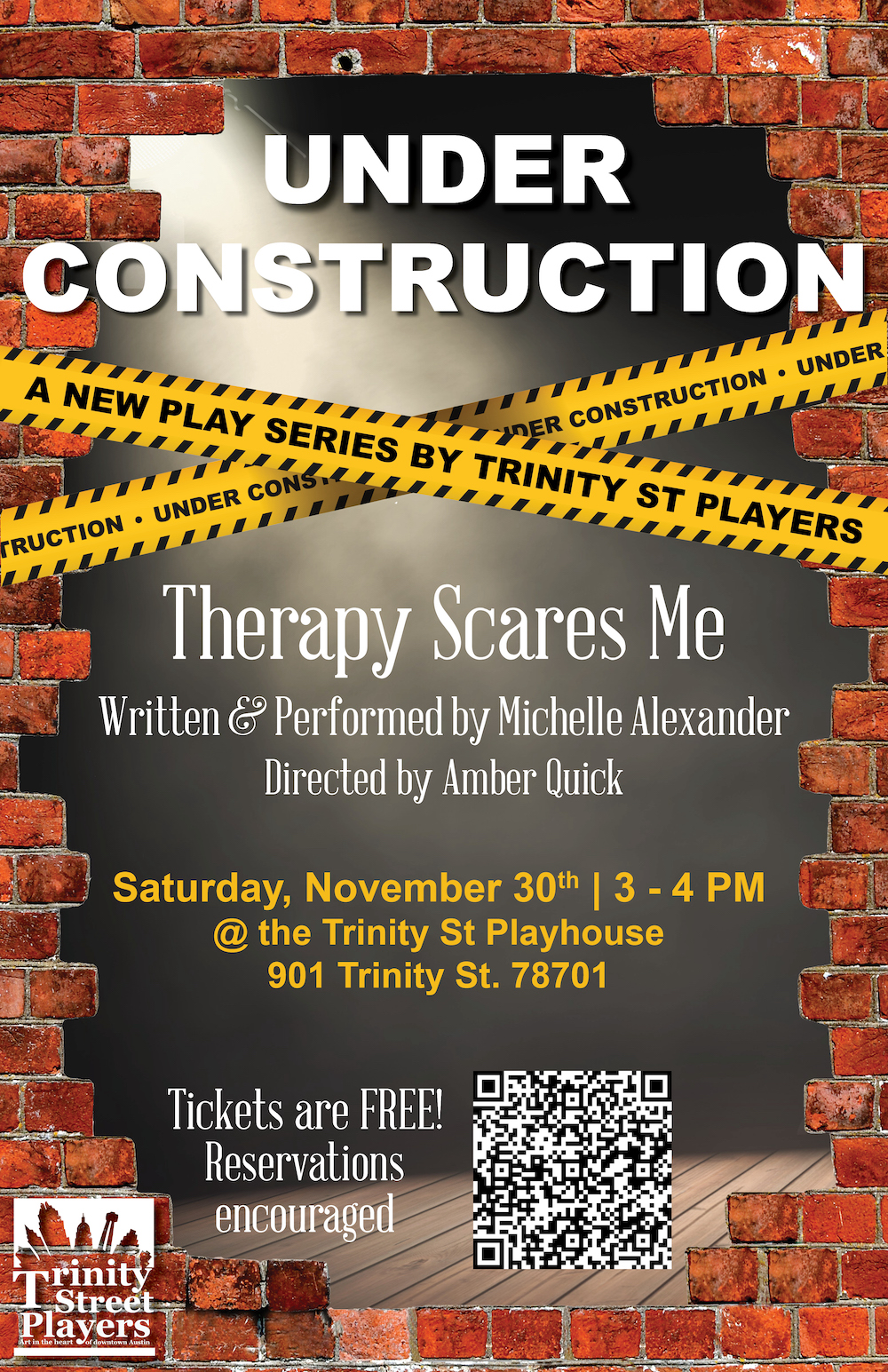 Therapy Scares Me by Trinity Street Players