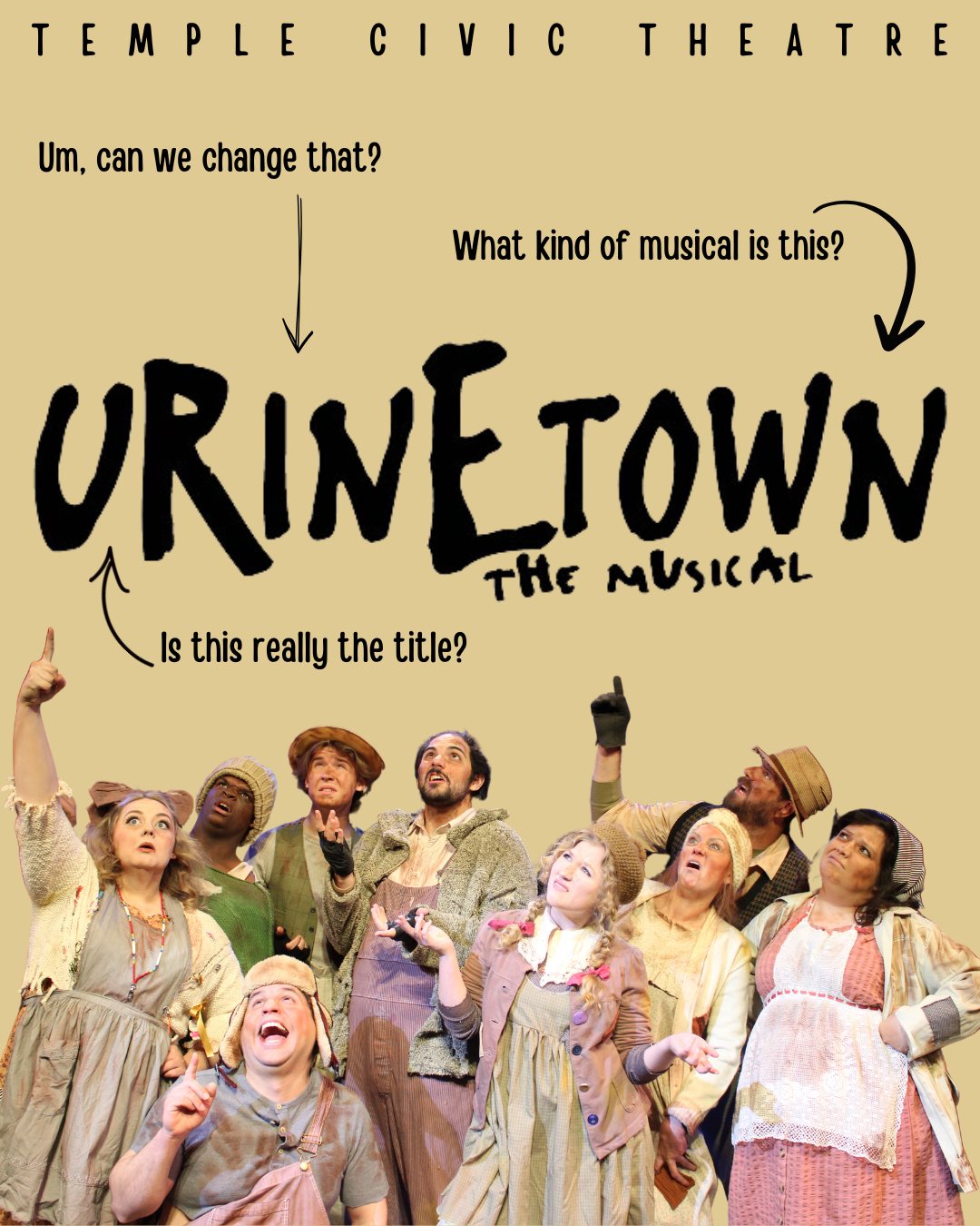 Urinetown by Temple Civic Theatre