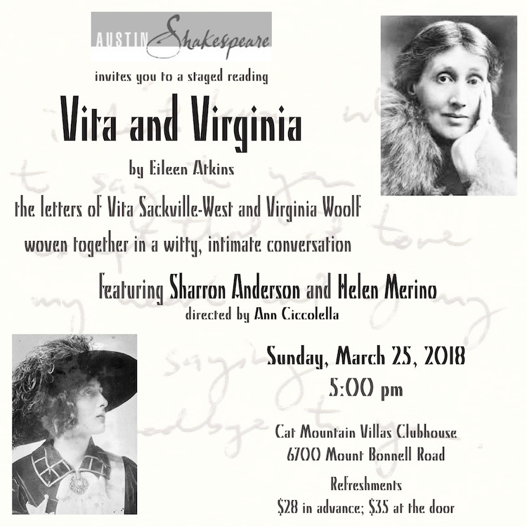 Vita and Virginia by Austin Shakespeare