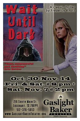 Wait Until Dark by Gaslight Baker Theatre