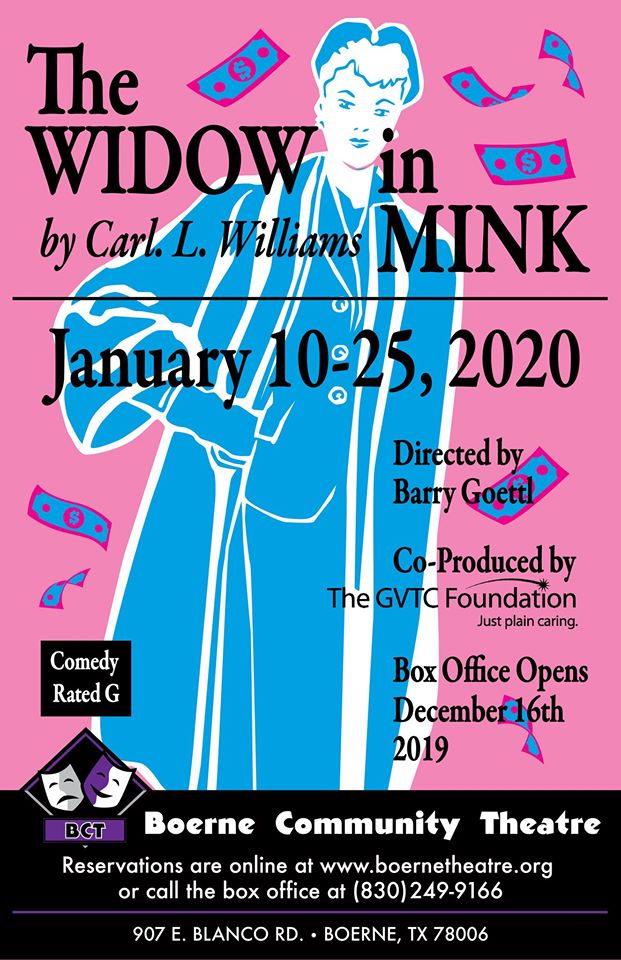 The Widow in Mink by Boerne Community Theatre