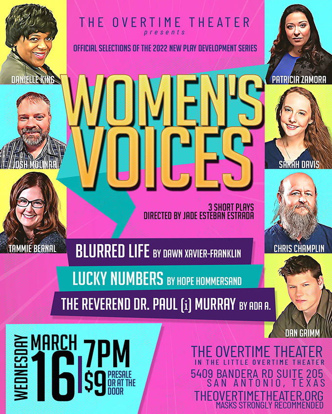 Women's Voices by Overtime Theater
