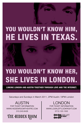 You Wouldn't Know Him/Her, He/She Lives in Austin/Edinburgh (March) by Hidden Room Theatre