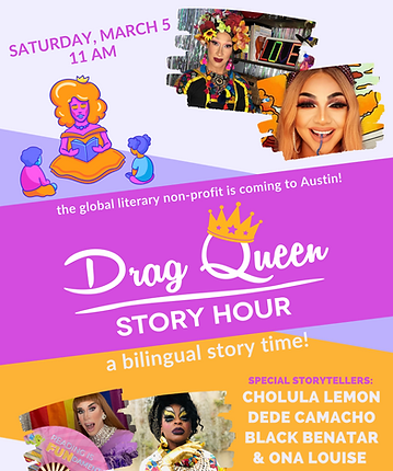 Drag Queen Story Hour by Ground Floor Theatre