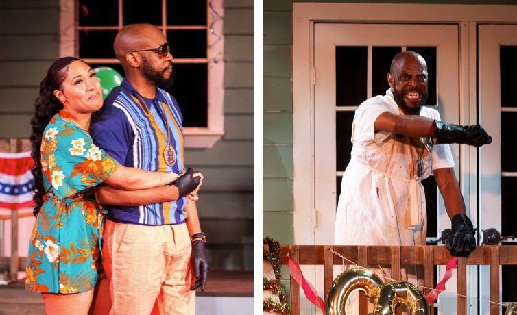 Yunina Barbour-Payne, Marc Pouhé as Rev and Pap (photo by Steve Rogers)