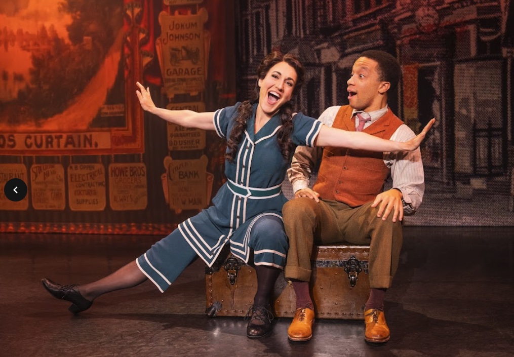 Hannah Shankman, Izaiah Montaque Harris (photo by Matthew Murphy)