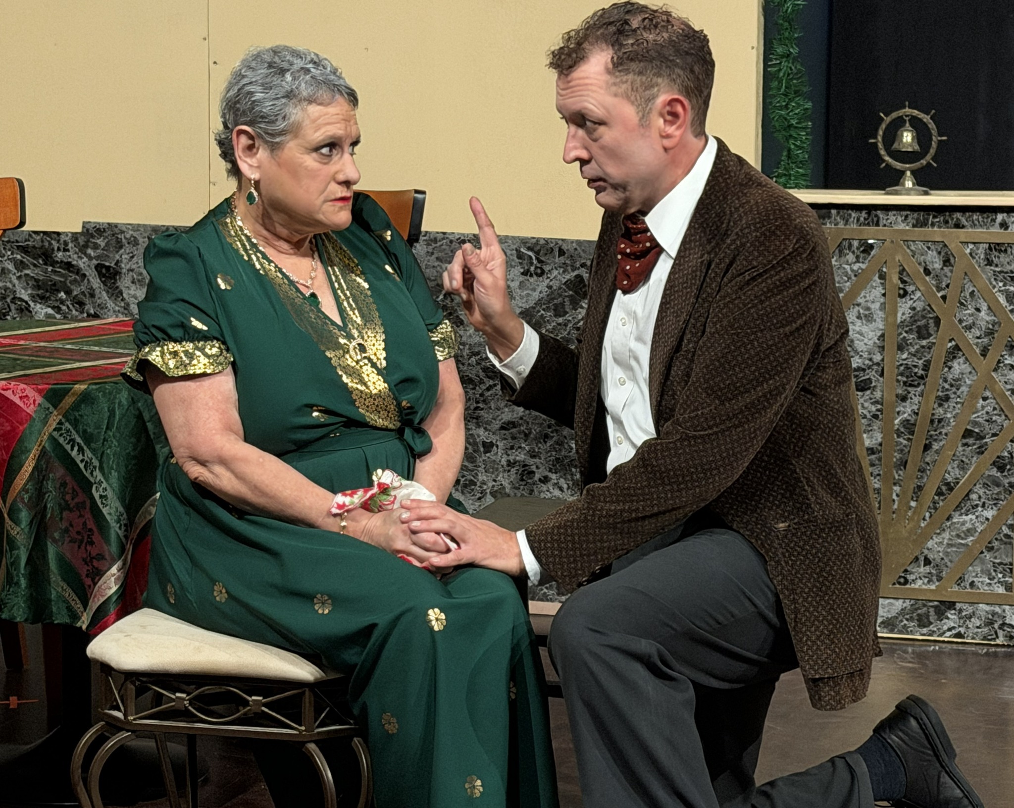 Andrea Littlefield, Darren Scharf (photo by Zavaletas)