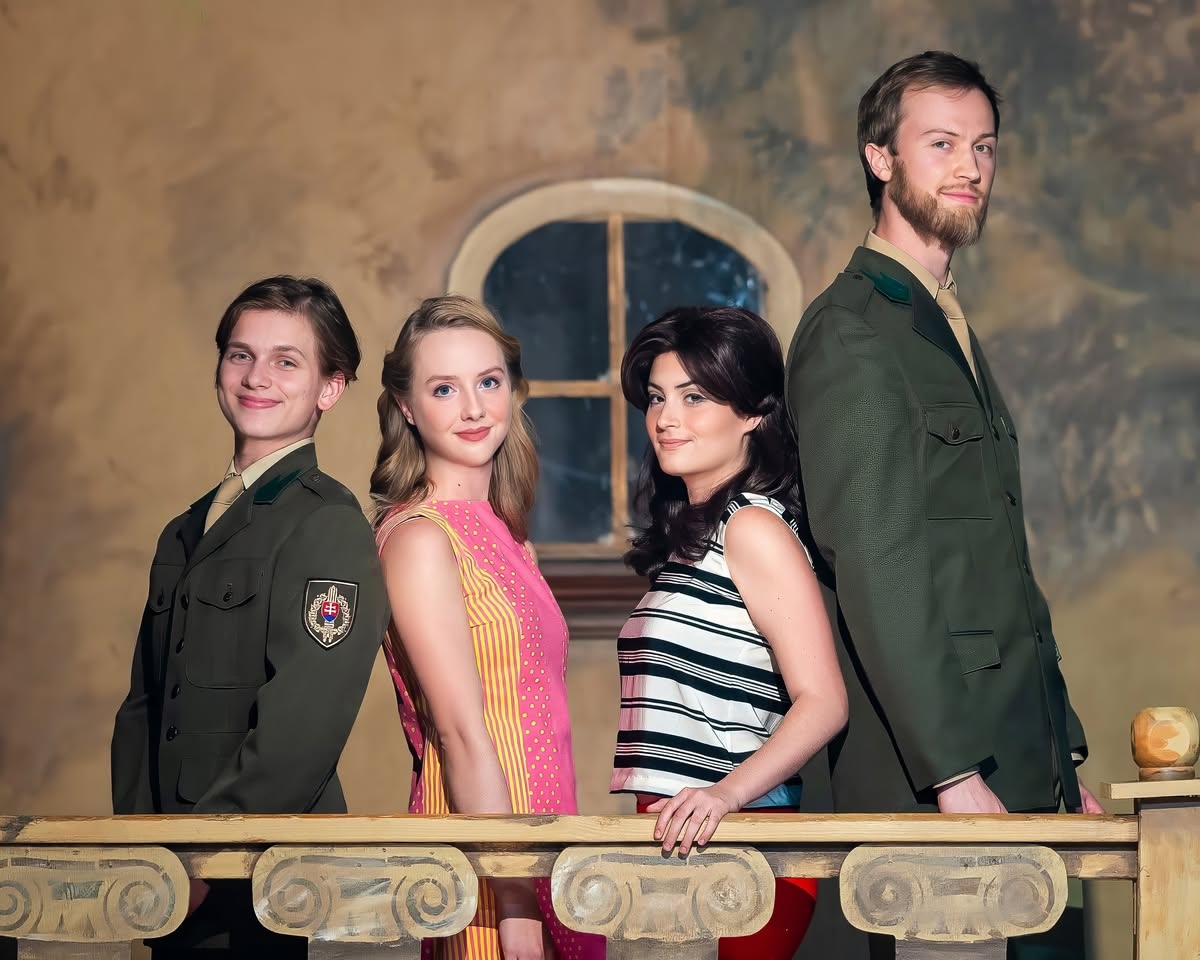 Jake McDonald, Annika Roberts, Tori Petrosino,Jackson Childs (photo by April Paine)