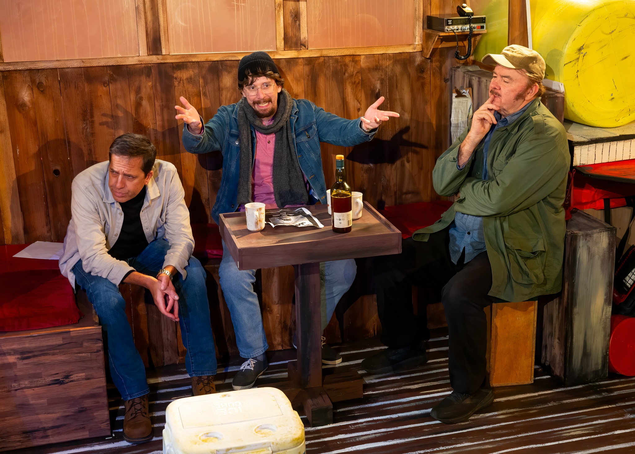Jim Lindsay, Will Gibson Douglas, Bob Beare (photo by Steve Rogers)