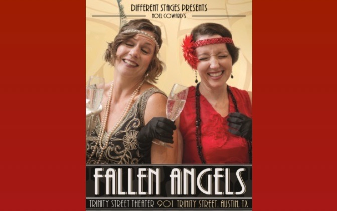 Review by Michael Meigs (#2 of 3): FALLEN ANGELS by Noël Coward, Different Stages, January 8 - 30, 2016