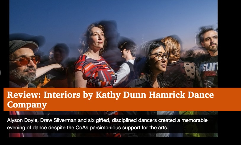 Review: Interiors by Kathy Dunn Hamrick Dance Company