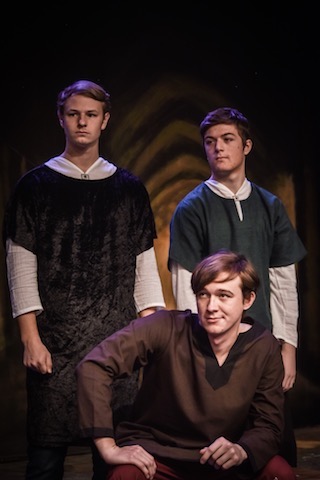 (Blake Latz, Justin Duggan, Lucas McCutchen (photo by Mary Rath)