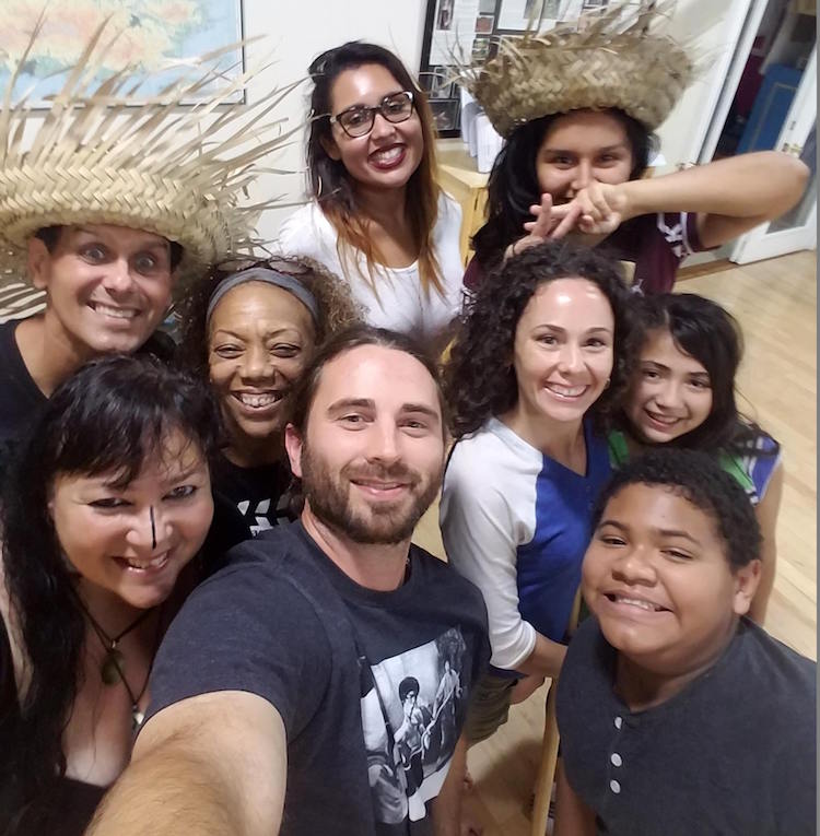 Luis Olmeda, Yolanda Maisonet, Chris Smith, Krystal Clark, Leila Rivera, Adriana Flores, Aaron Chico Vélez and Betty Tovar (photo: PRFC)