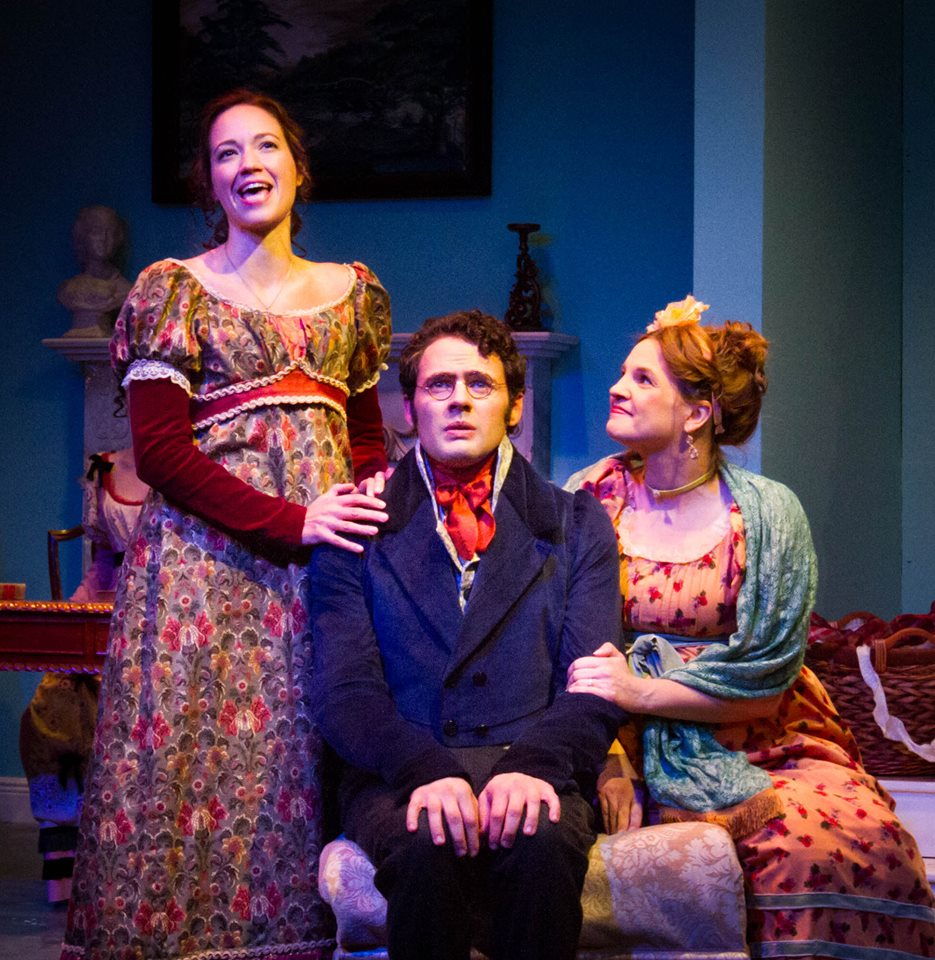 Jenny Lavery, Stephen Mercantil, Marie Fahlgren (photo: Austin Playhouse)