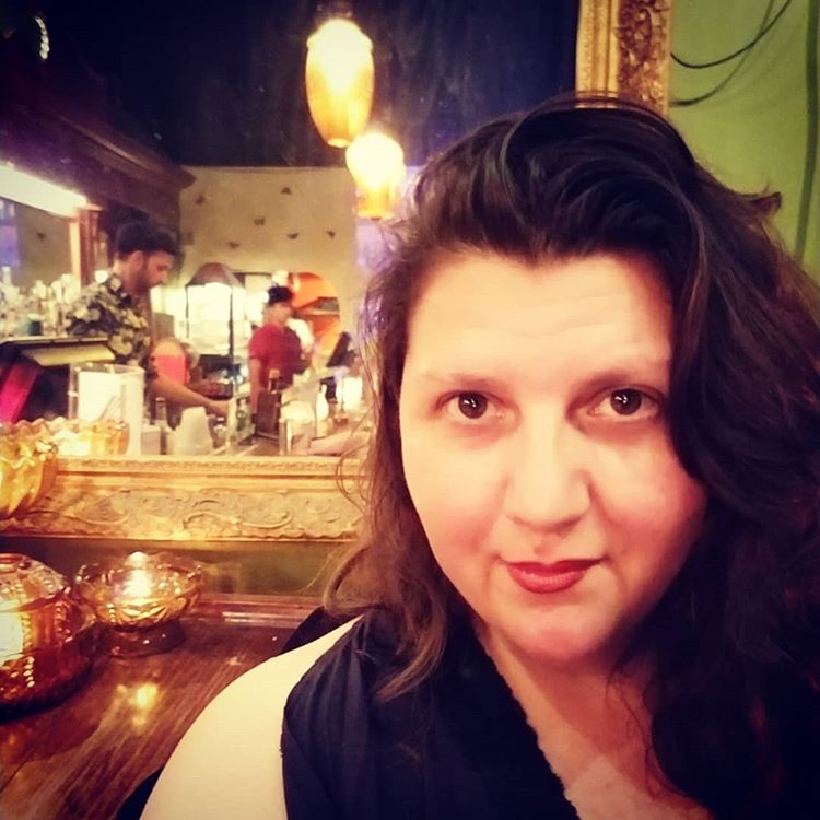 Dr. Heather Barfield at the Vortex's Butterfly Bar, Austin (photo via Vortex)