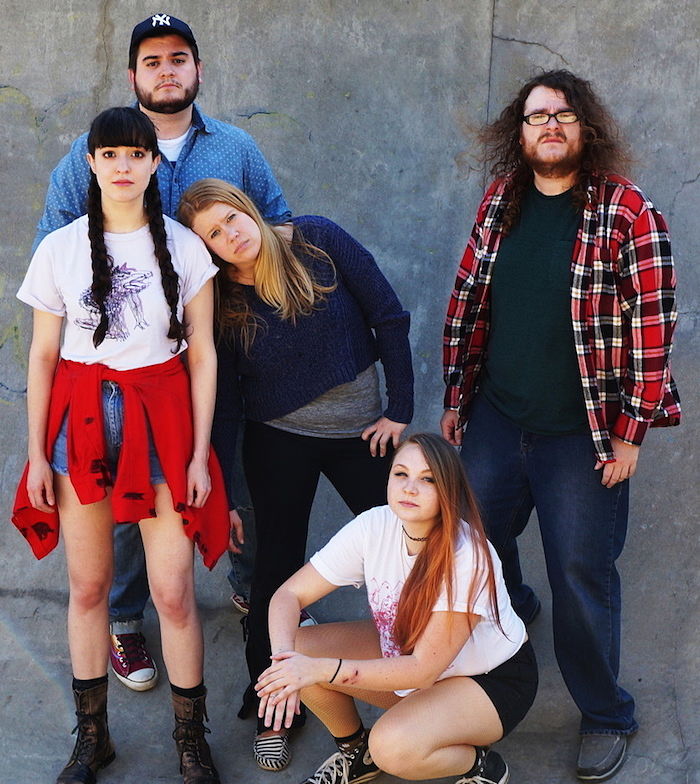 Marci Blackwell, Eric Meo, Brittany Flurry, Ashley Thurow, Samuel Owens (photo via Diane Irwin)