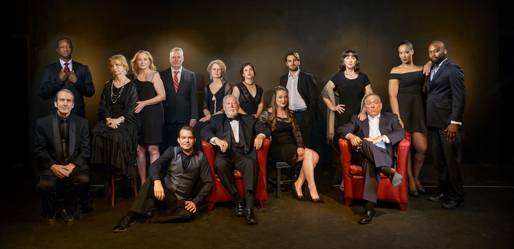 Cast photo by Siggi Ragnar: Vincent Hardy, Magda Porter, Whitney Marlett, Andy Thornton, Catherine Babbitt, Magie Tonra, Hunter Wulff, Christie Eanes, Megan VanDyke, Justin Keown, John O’Neill, Steven Starr, Allan S. Ross, Randee Lutterloh, Byrd Bonner (not pictured: Jim Mammarella).