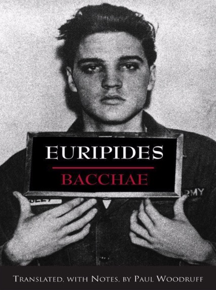 (cover of Paul Woodruff's translation of The Bacchae by Euripides)