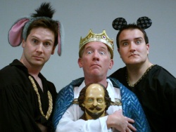 Brad Adams, Damian Gillen,  John Chevront (photo: The Company Theatre)