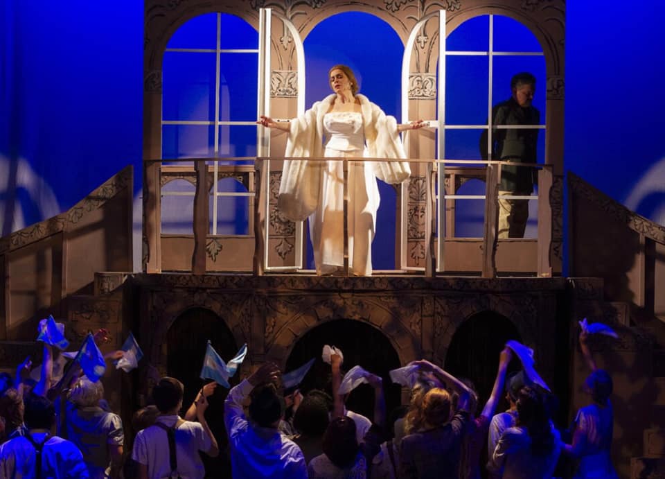 Michelle Haché as Evita (photo via GTP)