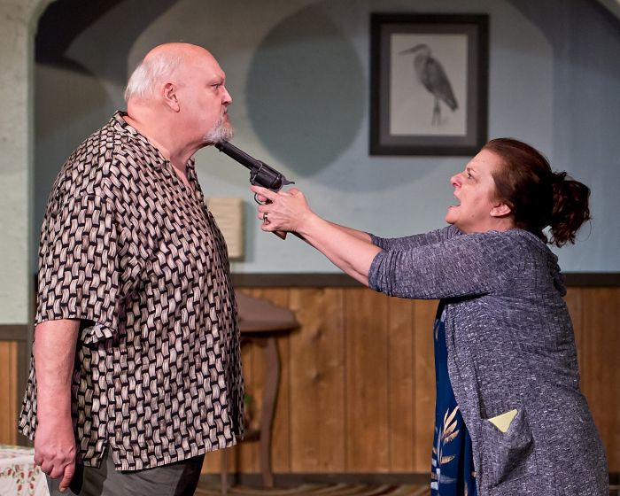 Frank Benge, Cathie Sheridan (photo by Henry Huey)