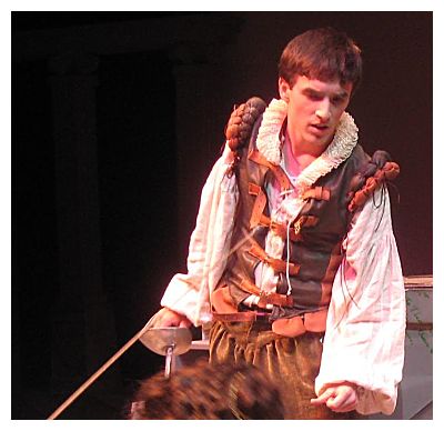 Zachary Carr as Iago (ALT photo)