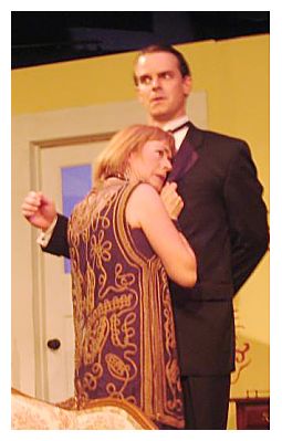 Bernadette Nason as Judith, Johnny Stewart as Richard the diplomatist (ALT photo)