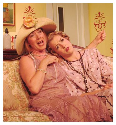 Bernadette Nason as Judith, Martina Ohlhauser as Sorel (ALT photo)