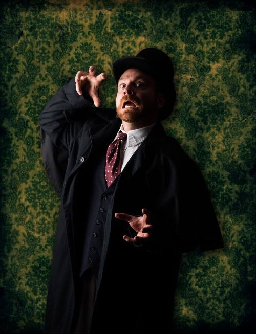 Toby Minor as Sir Henry Baskerville (Penfold Theatre)