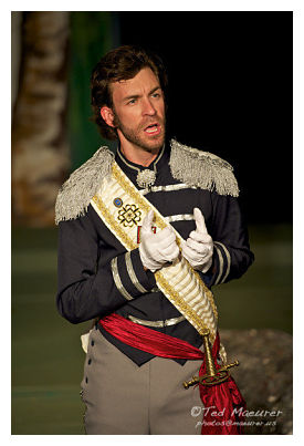 Matthew Burnett as Cinderella's Prince (photo: Ted Mauerer)