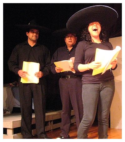 Ricki Camargo, Donato Rodriguez, Luz Zamora in 'Mariachi Girl'