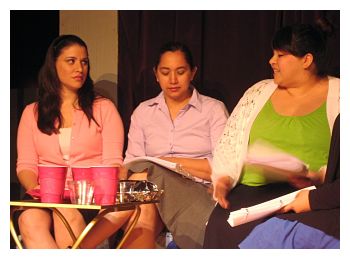 Karinna Perez, Martinique Duchene, Lydia Blanco in 'Lightning Strikes'