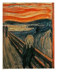 Skrik (The Scream) by Edvard Munch (Oslo Museum)