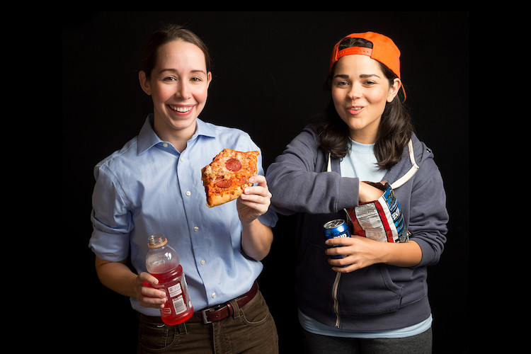 Megan Sherrod, Cristina Flores (photo: Penny Dime Productions)