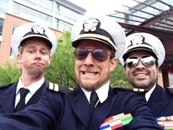 Dan Dalbout, Sam Grimes, Sergio Alvarado (selfie via Sam Grimes)
