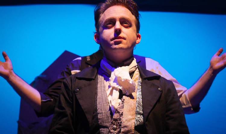 Tyler Jones as Poe (photo: Doctuh Mistuh Productions)