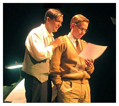 Architects: Nathan Jerkins as Theo, Sean Martin as Ned (ALT photo)