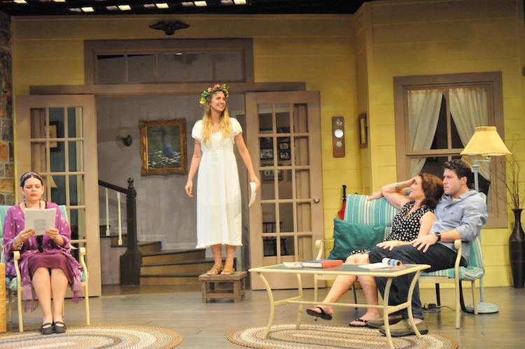 Celeste Coburn, Kaila Brinckmann, Mary Jane Windle, Rob Huey (photo: Wimberley Players)