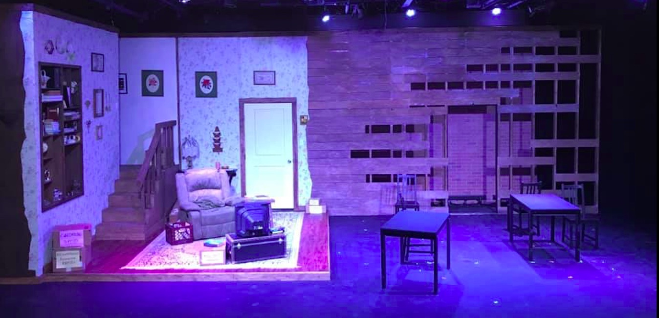 Set design by Rachel Atkinson (photo via ACC Theatre Department)