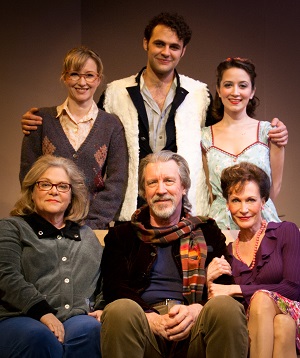 Hildreth England, Stephen Mercantel, Claire Grasso, Mary Agen Cox, Huck Huckaby, Babs George (photo: Christopher Loveless)