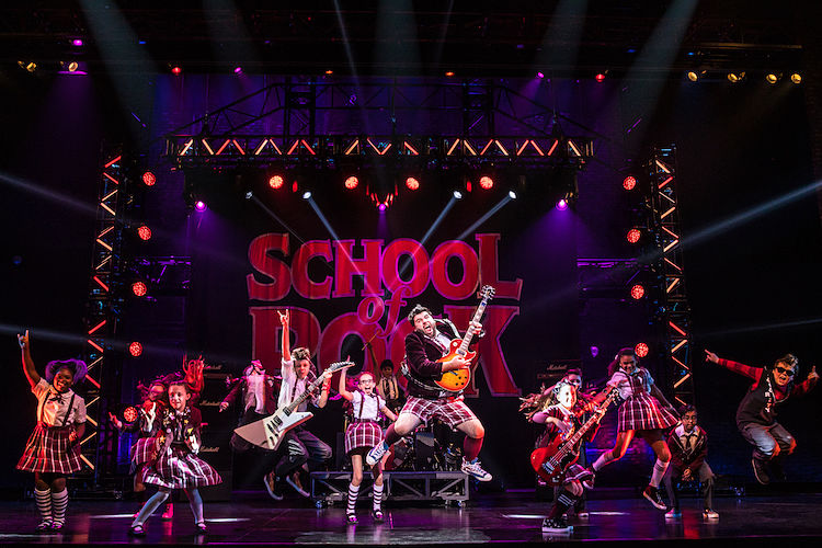 Review School Of Rock By Touring Company Ctx Live Theatre